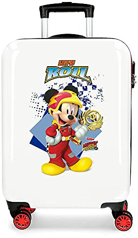 Disney Mickey Joy Kabinenkoffer Mehrfarbig 34x55x20 cms Hartschalen ABS Kombinationsschloss 32L 2,5Kgs 4 Doppelräder Handgepäck