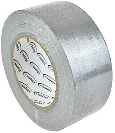 Arctic Hayes General Purpose Cloth Tape, 50 Meter Length x 50 mm Width, Silver