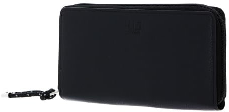 H.I.S Zip Around Wallet Black