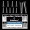 Kalolary Clair Extra Long Faux Ongles Acrylique Transparents, 550PCS XXL Longs Ongles Conseils Demi-Couverture Français Faux Ongles Acrylique Faux Ongles Conseils pour Salon De Manucure DIY