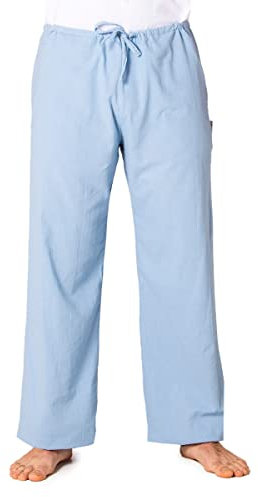 PANASIAM Cloth Trousers, Light Blue, XL