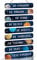 HPNIUB Space Bedroom Accessories,Outer Space Room Wood Sign,Space Themed Bedroom (2x12),Space Inspirational Wall Art for Boys Kids Girls Playroom,Nursery,Classroom,School Decoration