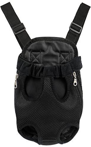 Haustier-Tragerucksack – verstellbare Hundetrage zum Wandern, Reisen und Tragen – Welpen- und Hunde-Fronttrage