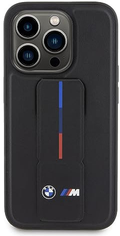 CG MOBILE BMW BMHCP15L22GSLK Hülle für iPhone 15 Pro 6.1 Schwarz hardcase Grip Hot Stamp