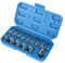 CPROSP Douille Torx Male 1/2'', 1/4'', 3/8'', Embout Torx 6 Pans T8 T10 T15 T20 T25 T27 T30 T40 T45 T50 T55 T60 T70, Douille Allen avec Boîte