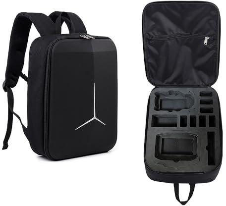 BeisDirect Zaino da viaggio per DJI MINI 4 PRO/DJI RC-N2 / RC 2, borsa portaoggetti messenger petto borsa portatile custodia per DJI Mini 4 Pro borsa a tracolla accessori, Nero , 36*26*11.5cm