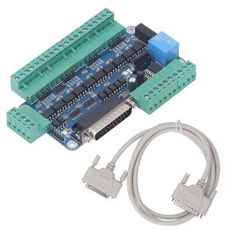 CNC-Schrittmotor-Controllerplatine, CNC-Fräser, Schrittmotor-Treiberplatine, CNC-Regler, 5-Achsen-Steuerung, Breakout-Verteilung für, 12 Bis 60 V DC
