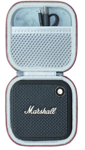 Harte Tasche Hülle für Willen II Tragbaren Bluetooth Lautsprecher, Nur Tasche(Schwarz)