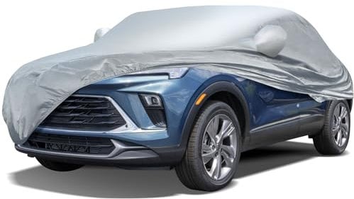 totpuc Car Cover, Dustproof, Scratchproof and UVproof, Universal SUV Car Cover for Indoor and Outdoor Use, Weatherproof, 500 * 185 * 175CM（SUV）