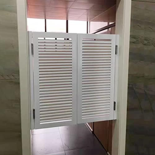 Porte a battente per interni caffetteria, resistente, doppia porta a battente a mezza vita, con raccordi, per bagno e doccia