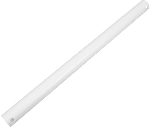 Varilla Extensora para Ventilador de Techo white Accesorio de Resistente para Instalación Fácil Inclinados y Compatible con Ventiladores de Lámpara Integrada