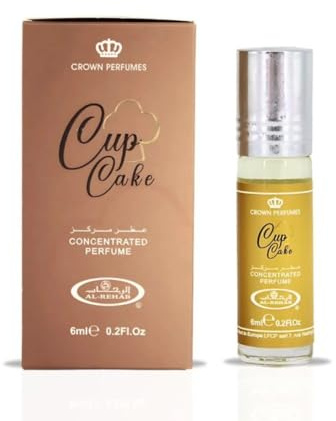 Ayat Perfumes Duftöl Cupcake, orientalisches Duftkonzentrat, Roll-on, 6 ml, für Damen und Herren, Dubai-Duft, langanhaltend, Geschenkidee