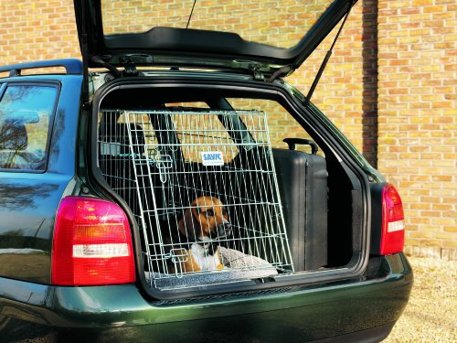 Savic Dog Résidence Mobile Zimmerkäfig für Reisen, verzinkt, 76 x 53 x 61 cm