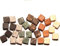 Unbekannt Marmor Antik 15x15x8 mm Inhalt 250 g, Farbe Mischung