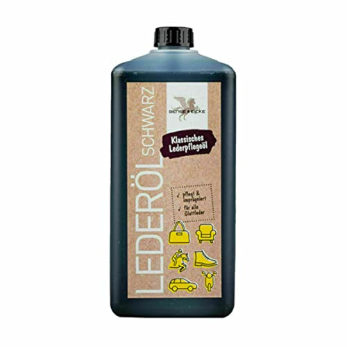 B & E Lederöl schwarz, 2,5 Liter