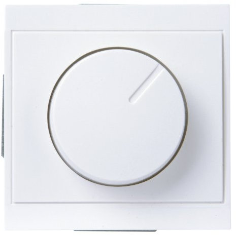 Kopp 803813087 Malta Dimmer mit Druck Wechsel (Phasenanschnitt) RL, arktis