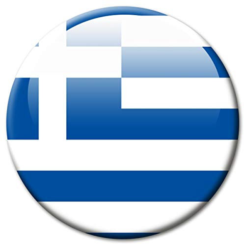 Kühlschrankmagnet Griechenland Flaggen Magnet Länder Reise Souvenir Flagge für Kühlschrank stark groß 50 mm