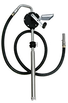 Cofan Bomba rotativa Manual | para aceites y Fuel | para bidones de 50-205 litros