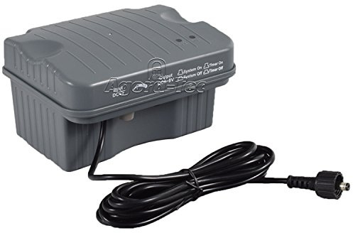 Agora-Tec® AT-Steuerbox-Akku-Solar 3.5W-BL für Solar-Teich- und Bachlauf-Set AT-3.5 BL