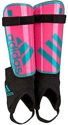 adidas Performance Ghost Youth Shin Guards, Shock Pink/Shock Green, Small