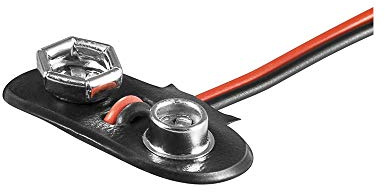 Goobay 11446 1x 9V Block Batteriehalter