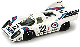 Brumm - R220 – Miniatur-Fahrzeug – Maßstabsmodelle – Porsche 917 K Martini – Winner Le Mans 1971 – Maßstab 1:43