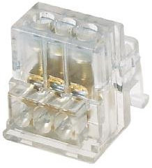 Gewiss 42 me - Multipresa equipotenziale unipolare 3x6mm2