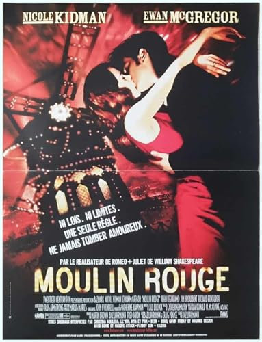La Boutique du Ciné Nicole Kidman Moulin Rouge Kino Original, klein, 53 x 40 cm, gefaltet