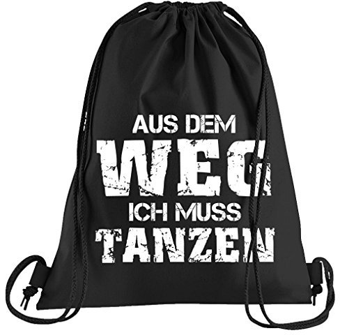 Aus dem Weg ich muss Tanzen Sportbeutel – bedruckter Beutel – eine schöne Sport-Tasche Beutel mit Kordeln
