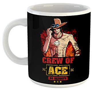 clothinx Kaffeetasse mit Aufdruck Ace No Regrets