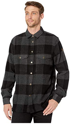 Fjallraven Herren Canada M Long Sleeved T-Shirt, Black, XXXL, 90631