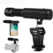 SZMDLX Video Microphone Phone Microphone, Super-Cardioid Condenser On-Camera Microphone with Earphone Monitor Hole, 3.5mm Jack for Android Smartphones, Canon, Nikon DSLR Cameras and Camcorders