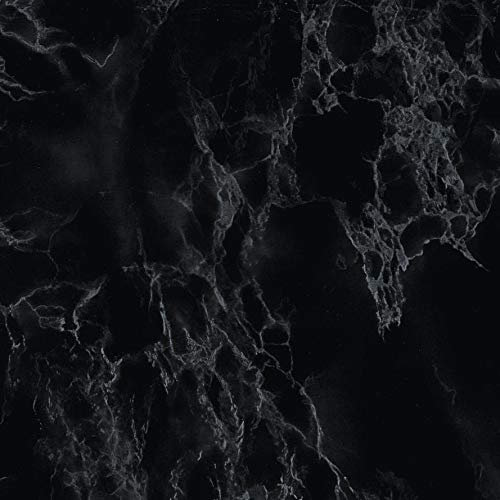 DecoHomeTextil Heimtextilmanufaktur d-c-fix Klebefolie Bastelfolie Dekorationsfolie Designfolie Marmor Schwarz 67,5 x 200 cm - 6 8027 - Dekorieren Basteln Schmücken