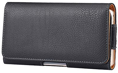 for iPhone 11 Pro Max,XS Max,8 Plus,7Plus,6s Plus Holster,Leather Belt Case with Clip Cell Phone Pouch Holder for Samsung Galaxy S10+,A51,A51 5G,A20,A30,A50