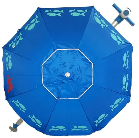 PINCHO Parasol modèle Marbella, 16 baleines en fibre de verre, tube diamètre 33 mm PLAGE/JARDIN