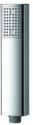VIGOUR Stabhandbrause white 1-strahlig verchromt WHITESTABHB