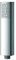 VIGOUR Stabhandbrause white 1-strahlig verchromt WHITESTABHB