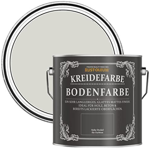 Rust-Oleum kratzfeste Kreidefarbe Bodenfarbe in mattem Finish -Mokka 2.5L