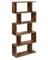 VASAGLE Bookshelves, 5-Tier Bookcase, Room Divider, Cube Display Shelf, Freestanding Storage Shelf, Modern Style, for Living room, Bedroom, Office, Rustic Brown LBC62BX
