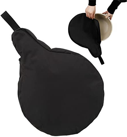 Kuuleyn Skillet Bag Dutch Oven Bag 600d Oxford Cloth Cast Iron Skillet Bag Camping Skillet Pan Cookware Storage Container for Barbecues Camping Hiking