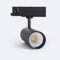 LEDKIA LIGHTING LED-Strahler für 3-Phasenstromschiene 30W Carlo No Flicker Schwarz Neutralweiß 4000K