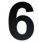 nanlyiau Modern House Number – High 10.2 cm / 4 in Black – Brushed Stainless Steel, Floating Look, Easy to Install and Made of Solid SUS304 (Black 4in6/9)