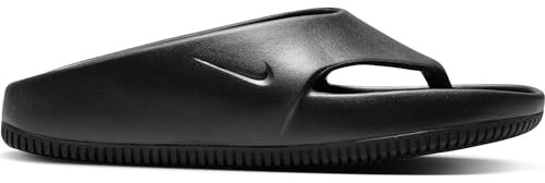 NIKE Women's Calm Slippers, Black, 9.5 UK