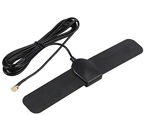 DAB + Antena SMB adaptador de antena de radio de coche con montaje de cristal aéreo con conector SMB de 300 cm para radio de coche Pioneer Clarion Kenwood Alpine