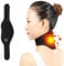 Heated Neck Support Wrap Self Heating Neck Support Brace Physical Therapy Heated Neck Warmer Pad Adjustable Ergonomic Cervical Collar Neck Strap Headache Pain Relief for Men Women Stiff Neck Stiffness