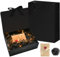 GAROMIA Geschenkbox mit Deckel Geschenkebox Schwarz Geschenkboxen mit Deckel 21x17 x7 cm Geschenkbox Geburtstag Geschenkbox Schwarz Geschenkverpackung Geburtstag für Geschenke Hochzeit Weihnachten