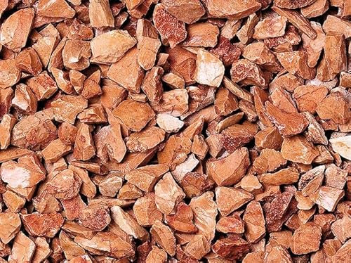 Geosism & Nature Graniglia, Granulato per Giardino, Rosso Verona 3-5 mm (10 kg)