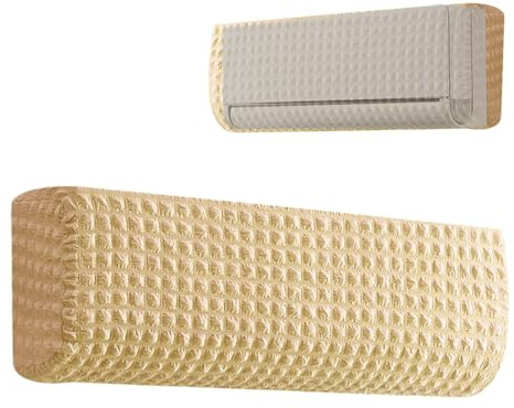Cubierta de aire acondicionado de pared,Cubierta de aire acondicionado interior - Funda lavable para unidad interior montada en la pared | Cubierta protectora elegante con diseño todo incluido, sumini