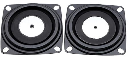 2pcs 53mm Hörner Passive Bass Tieftöner Membran Vibrationsplattenlautsprecher Für Den Auf Superiors Hörschall