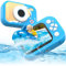 CHAKEYAKE Kids Camera Waterproof, 1080P Toddler Digital Underwater Camera with 2.4” Screen, 32GB SD Card,10M/32.8FT Childrens Action Camera toy camera, Bithday Gifts for Girls Boys Aged 3-12 Years Old